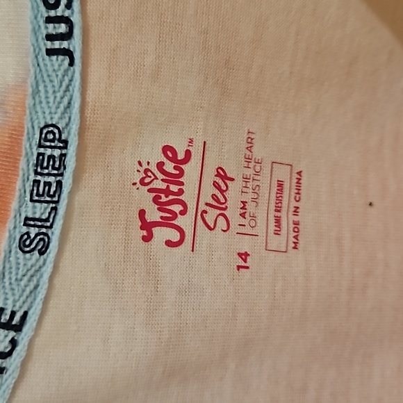 Girls colorful jammies short set - Picture 4 of 6